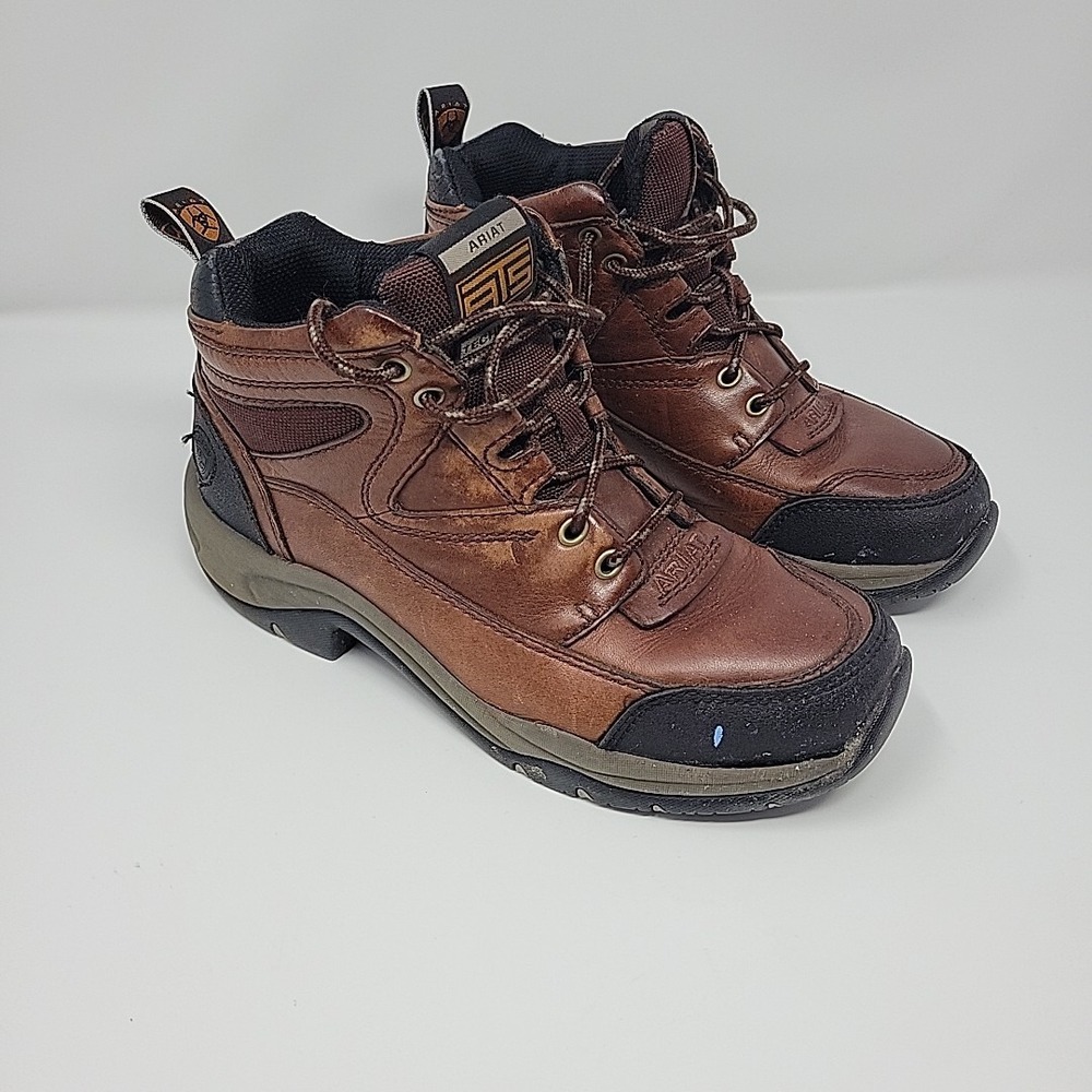 Ariat 10004138 (70063) ATS Womens Terrain Hiking Endurance Brown Boots Size 7.5B